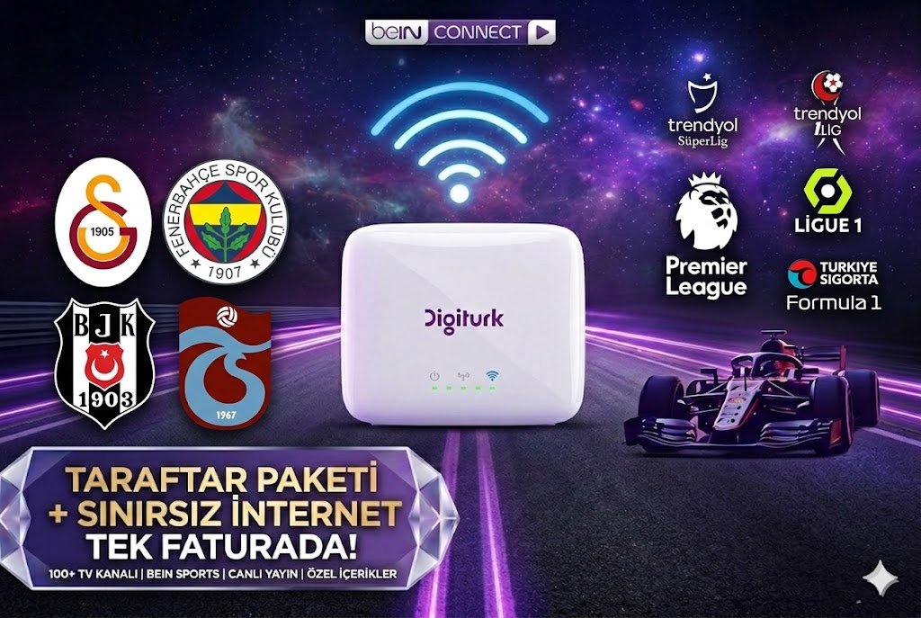 🌐  Taraftar Paketi+İnternet ( Kutusuz )